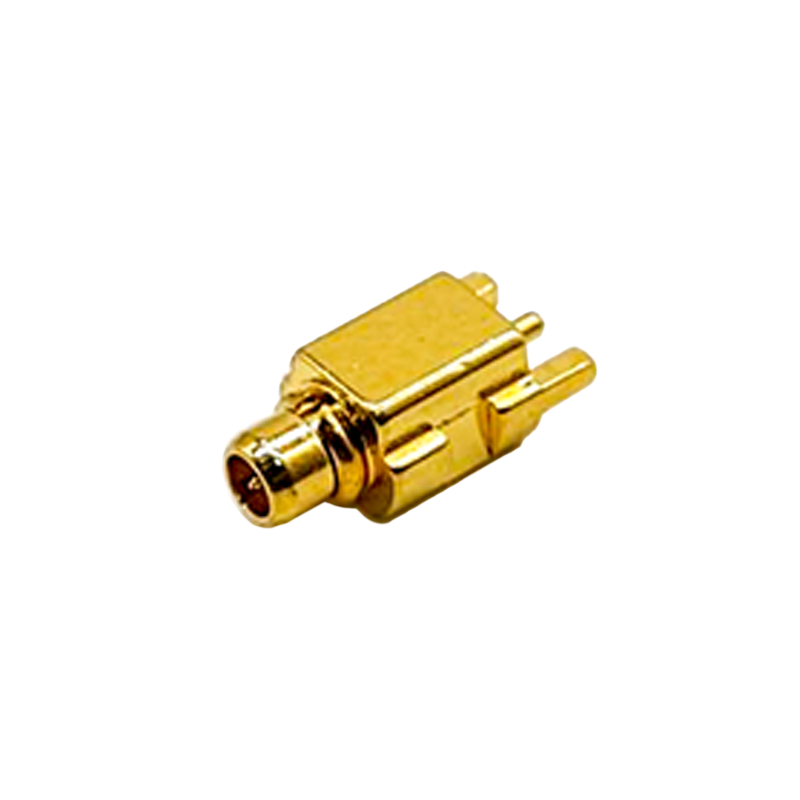 20 piezas conector de montaje en superficie MMCX macho de 180 grados para montaje en PCB chapado en oro