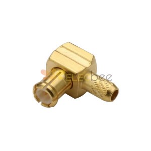 Best MCX Connector Crimp Type Angled Plug for Cable RG316