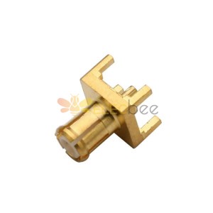 Best MCX Connector RF Coax Straight Through Hole Plug for PCB
