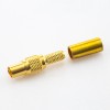 Cable Connector MMCX Female Straight Crimp for RG316/RG174