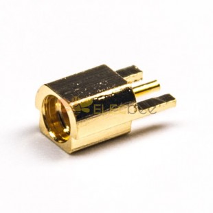 Femelle MMCX Connector Offset Type 180 Degree pour PCB Mount