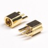20pcs Female MMCX Connector Offset Type 180 Degree for PCB Mount