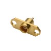 MCX Coaxial Jack Straight Gold Plated Connecor 2Hole Flansch für Panel