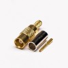 MCX Conector Feminino Straight Gold Plated Crimp Type for Cable