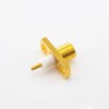 MCX Connector Mount Straight Female For Panel 75 Ohm