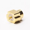 20pcs MCX Connector Panel Mount Female 180 Degree Gold Plating Offset Type