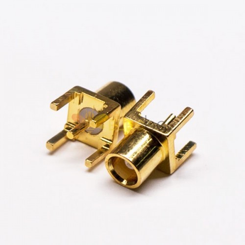 MCX Connector PCB Mount Straight Jack Through Hole