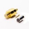 20pcs MCX Connector RF Coax Type Male 180 Degree Crimp Type for Cable