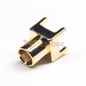 MCX Female Connector Straight Through Hole for PCB Mount