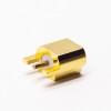 20 peças MCX compensado para painel conector fêmea banhado a ouro reto para montagem em PCB