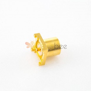 MCX SMD Solder Patch Connector Female Straight Copper Gold-plated