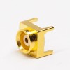 20pcs MCX Straight Connector Female Through Hole for PCB Mount Gold Plating