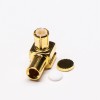 MCX Type Connector Right Angled Male Solder Type for Cable