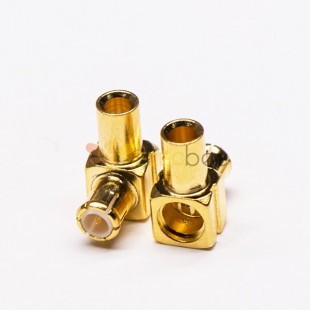 20pcs MCX Type Connector Right Angled Male Solder Type for Cable