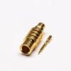 MMCX Coax Conector Masculino Straight Gold Plated Solder Type