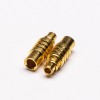 MMCX Coax Connector Male Straight Gold Plated Solder Type