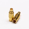 MMCX Coax Connector Male Straight Gold Plated Solder Type