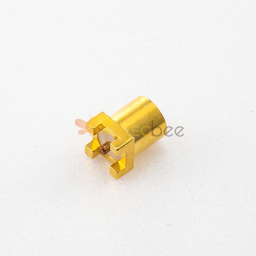MMCX Connector Dimensions Female Straight Solder PCB Mount SMT Type