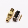 MMCX Conector Feminino Straight Gold Plated Crimp Type for Cable