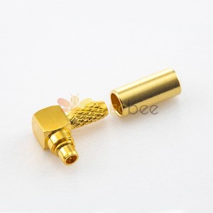 MMCX Connector Male Right Angle Specification Crimp RG316/RG174 Cable