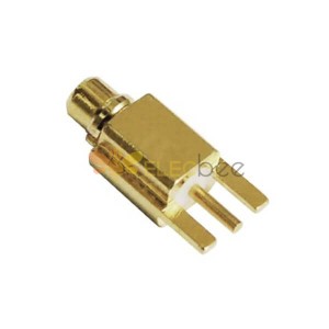 20pcs connecteur MMCX droit mâle SMT coaxial pour montage sur circuit imprimé