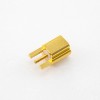 MMCX Connector Stuck Female Straight PCB Mount Plate Edge Mount