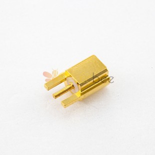 MMCX Konnektör Sıkışmış Dişi Düz PCB Montaj Plakası Kenar Montajı