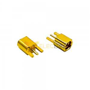 MMCX Offset Female Coaxial Connector Straight for PCB Mount