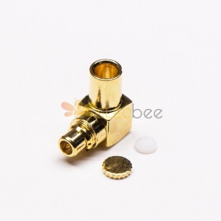 MMCX Plug Connector Right Angled Solder Type pour câble