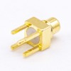 MMCX Straight Connector Gold Plated Offset Type pour PCB Mount
