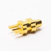 20 connettori MMCX per montaggio superficiale maschio a 180 gradi per placcatura in oro con montaggio su PCB