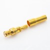 Straight 50ohm MCX Connector Male Crimp for RG174/RG316