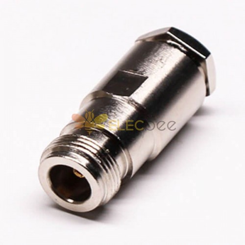 Clamp Type Coupling N connector Female Straight Coaxial Connector