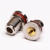 Coaxial Bulkhead Connector Straight Jack Connector Solder Type Waterproof