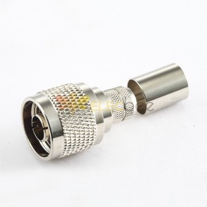 Connector N Type RG 213 Male Straight Crimp for SYV50-7
