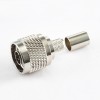 Crimp N Male Connector Straight for SYV50-5