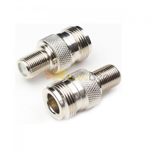 F Jack Female to N Jack Female RF Coaxial Connector Adapter