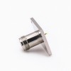 Female Connector N Type Welding Plate 4 Hole Flange Straight Solderr for PCB Mount