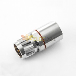 10D-FB LMR500용 밀폐형 N형 커넥터 남성 스트레이트 클램프
