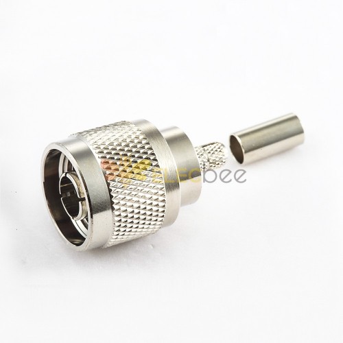 Male Connector Type N Straight Crimp for RG223