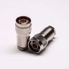N Connector 180 Degree Male Clamp Type Coaxial Connector