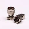 N Connector 90 Degree Plug Solder Type for Coaxial Cable