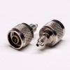 N Connector RF Straight Male Crimp Window Solder for Coaxial Cable