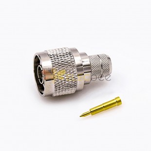 N Connector RG213 Male Straight Crimp for Cable