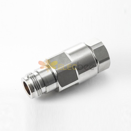 N Female Connector 1/2 Straight Clamp for Ordinary Cable