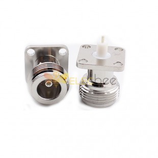 N Female Jack Flange Mount RF Coaxial Connector for Cable 50-5DFB/LMR300