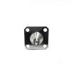 N Female Jack to SMA Female Jack Flange Mount RF Coaxial Connector Adapter