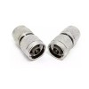 N Male Plug to N Male Plug Coaxial Connector Adapter Straight for 1/2 Cable