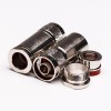 20pcs N Type 180 Degree Plug Clamp Type Coaxial Connector