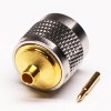 20pcs N Type Coaxial Connector 180 Degree Male Pin Solder Type for Cable